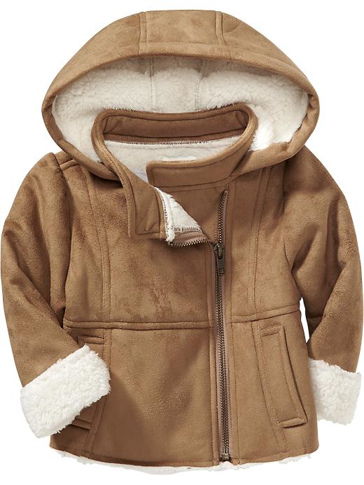Old Navy искусственная дубленка 98-104см