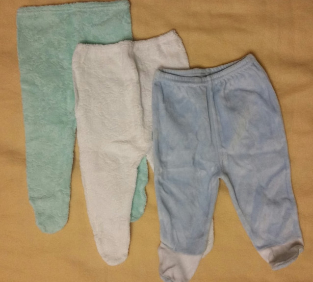 Комплект ползунков 3 шт - 50-56