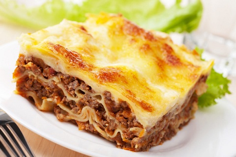 Лазанья с фаршем
