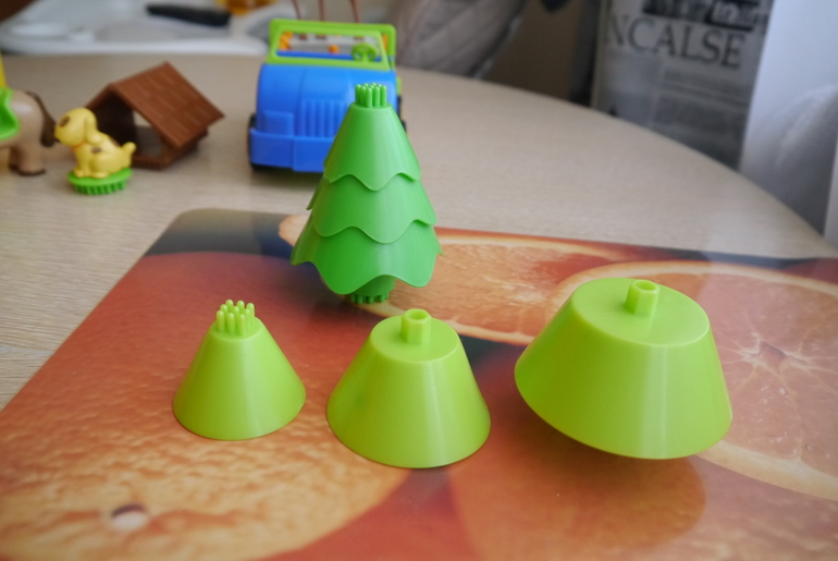 Конструктор battat bristle bloks