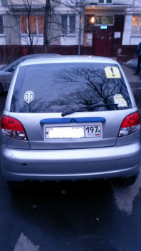 Daewoo Matiz, 2011 серебряный