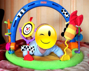 развивающий игровой коврик Fisher Price