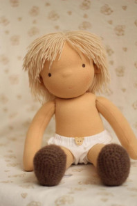 Вальдорфская кукла - мальчик Андрейка, 40 см