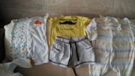 Пакет б/у вещей на мальчика 3-6 мес.