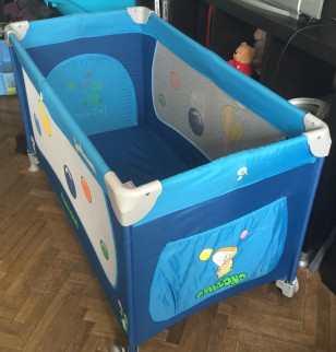 Кровать-манеж Jetem C3 Ballons. От 0 до 3 лет.