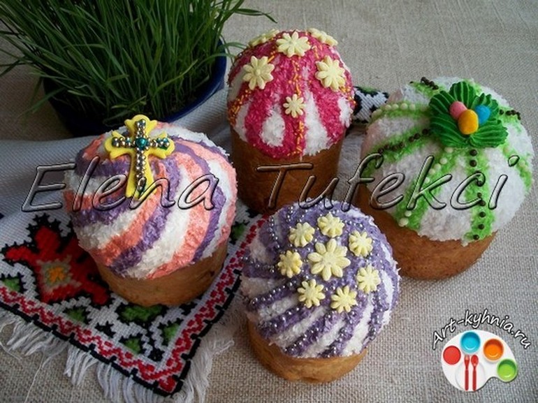 Кулич на кефире
