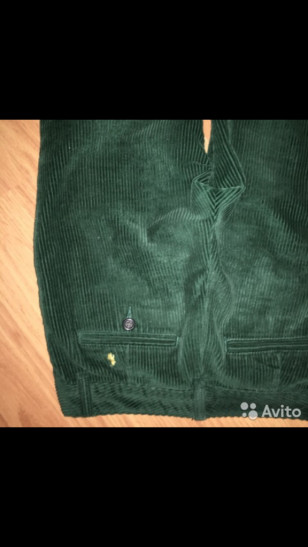 вельветовые брюки RALF LAUREN. оригинал