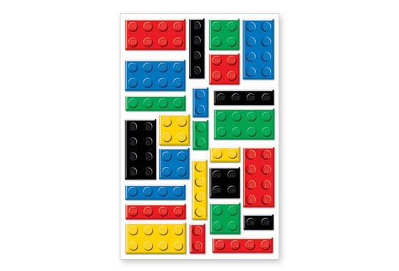 Наклейки Lego Classiс Bricks