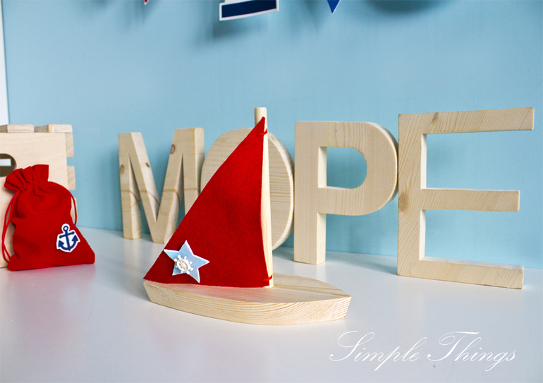 Деревянный ящик. Море. Wood Box Sea. Simple Things Shop