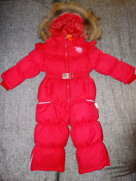 Новый зимний финский комбинезон NELS на девочку