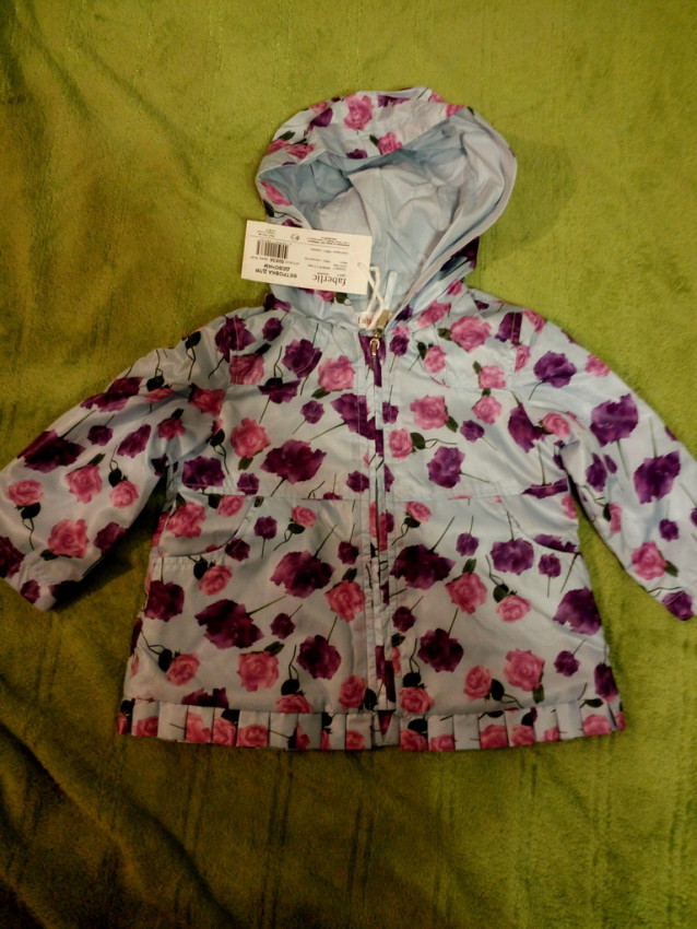 ветровка для девочки