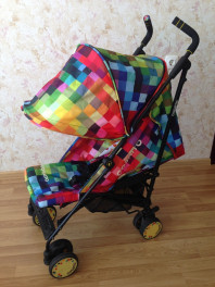 Прогулочная коляска-трость Cosatto Supa Pixelate