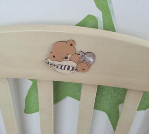 Мишка для кроватки
