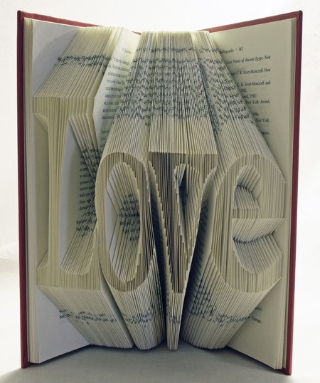 Оригами из книг