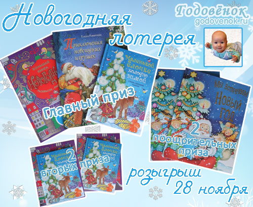 Розыгрыш новогодних книг