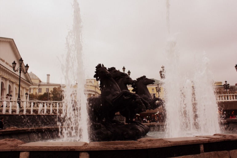 Прогулка по центру Москвы.