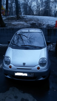 Daewoo Matiz, 2011 серебряный