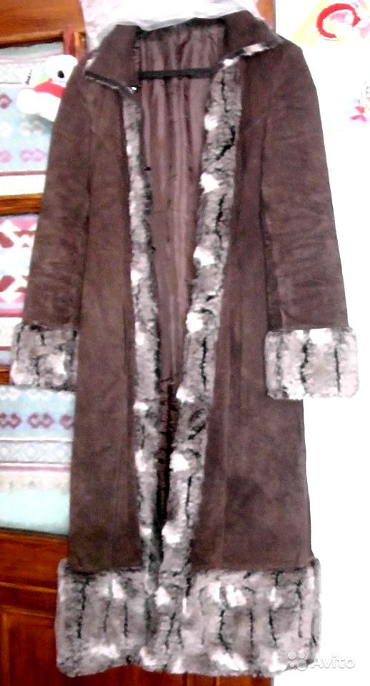 Пальто женское - замша