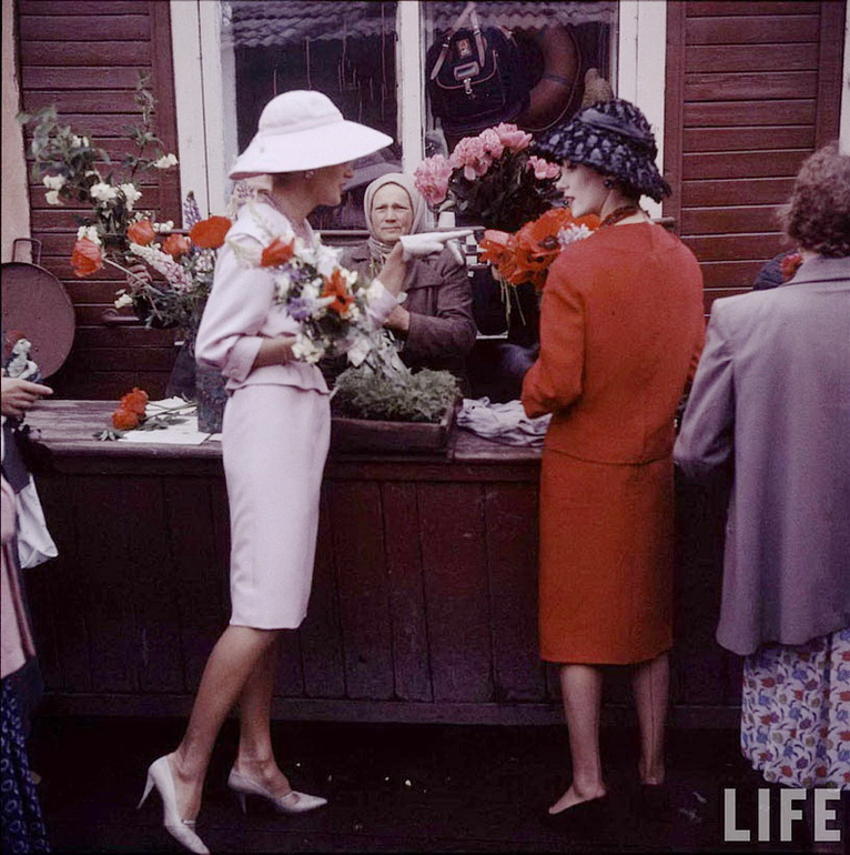 Dior в Москве в 1959)))