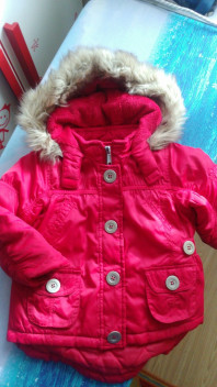 Парка для девочки Mothercare (весна), на 1,5-2 г.