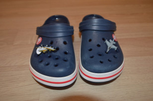 Б/У Кроксы Crocband Kids р.12-13 + 2 Jibbitz