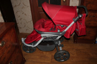 Красная коляска Cam Cortina 3 в 1