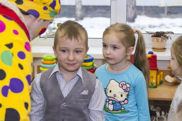 Немного фото с веселого дня рождения с клоуном