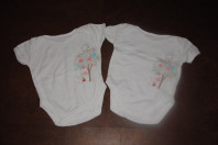 Боди на двойню Mothercare