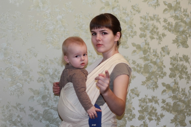 Наша история слингоношения