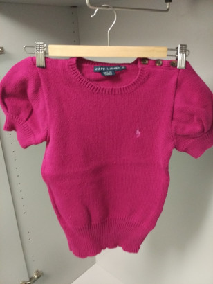 Ralph Lauren XS кофта малиновая