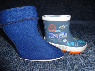 Резиновые сапоги Котофей размер 21 новые