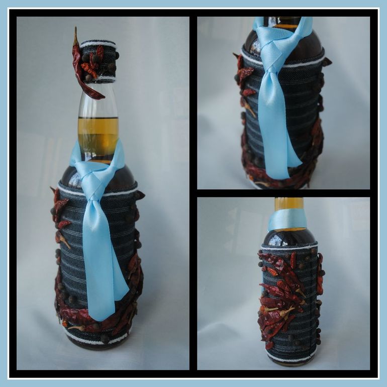 Декор бутылка виски.