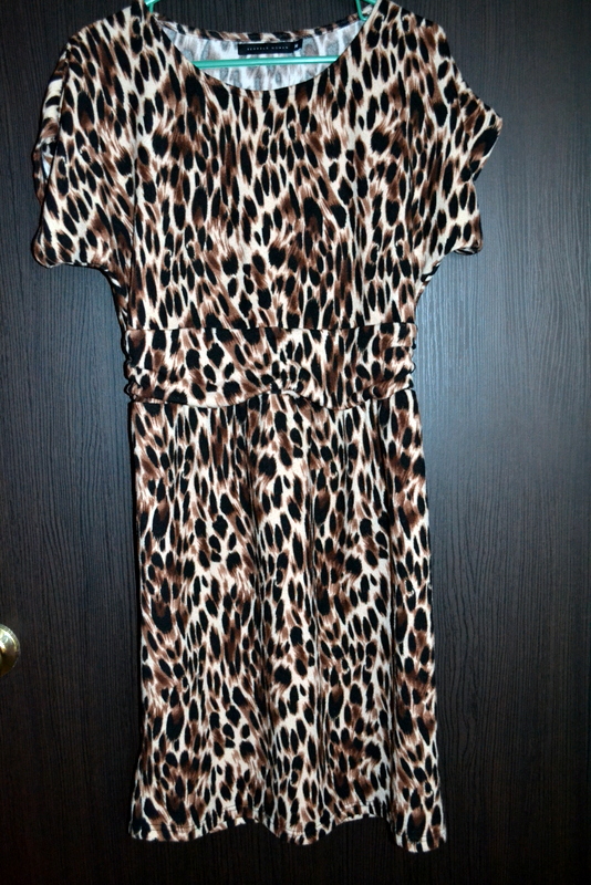 Платье тигровой расцветки Seppala