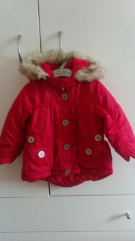 Парка для девочки Mothercare (весна), на 1,5-2 г.