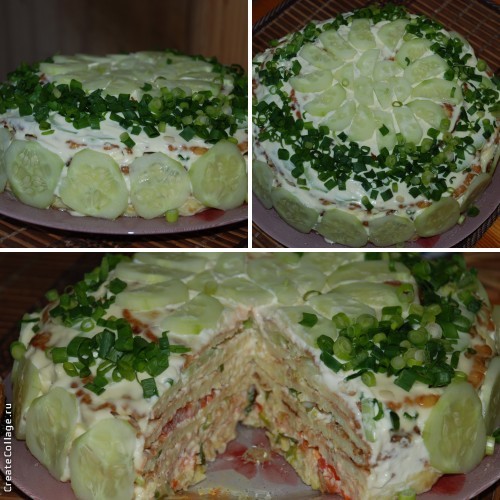 Кабачковый торт