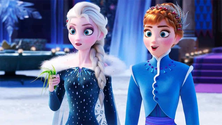 Мультфильм Олаф и холодное приключение