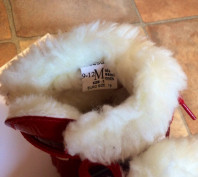 Пинетки теплые для девочки