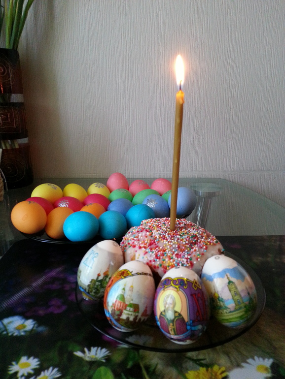 Кулич без дрожжей.