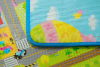 Корейский детский двухсторонний коврик Parklon!