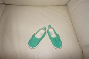 Зеленые туфельки Zara baby