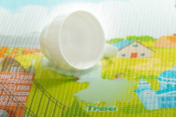 Корейский детский двухсторонний коврик Parklon!