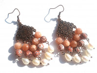 Трансформер. Комплект с селенитом. Шёлковый блеск.