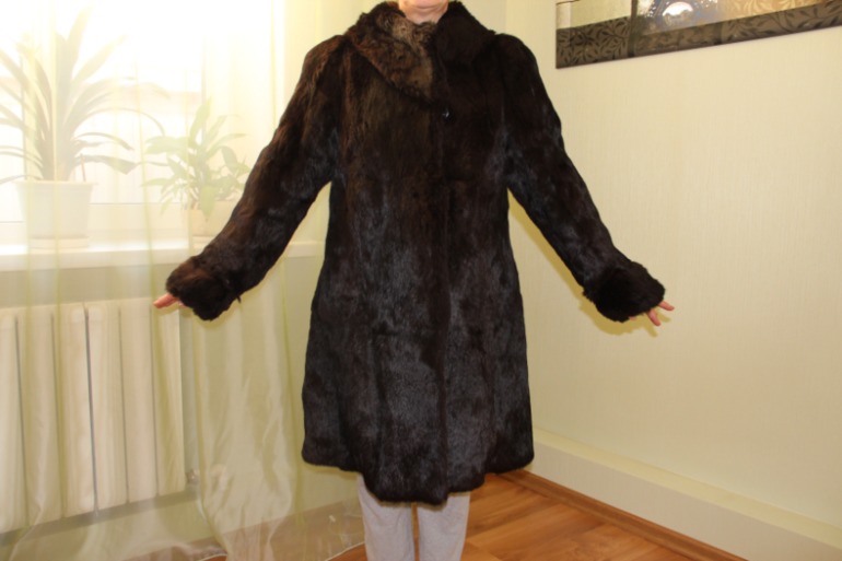шуба 6 000 руб. кролик, 48-50 (XL). Москва, Павелецкая