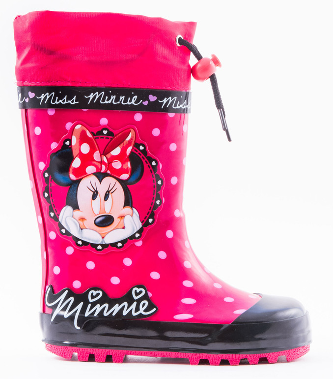 Резиновые сапожки Minnie Mouse для девочек! Размеры 22 - 27.