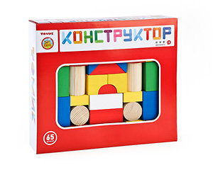 Конструктор 65 деталей Томик