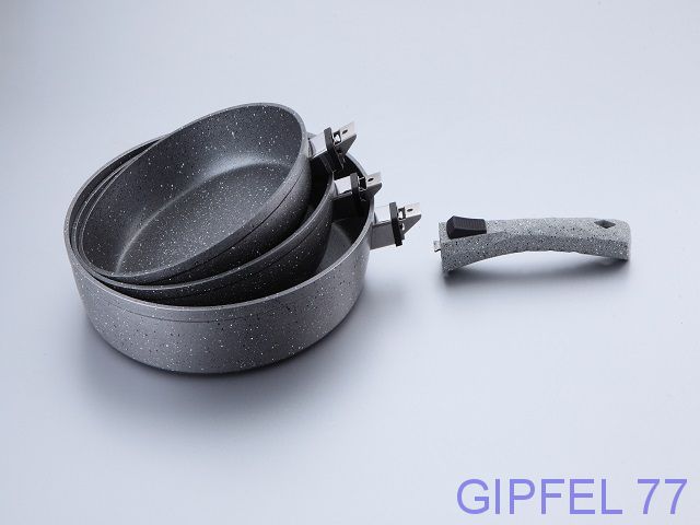 2502 WERNER Набор TRELO:3 Сковороды 20х4,8см,24х5,8см,28х6,8