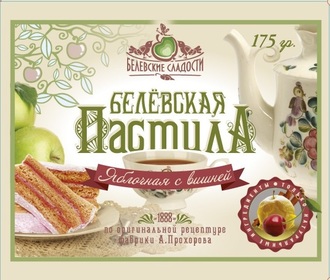 Белёвская пастила с вишней и корицей 350 г