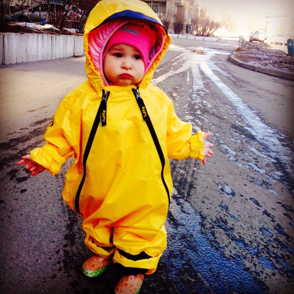непромокаемый комбинезон Мадди-Бадди(желтый)