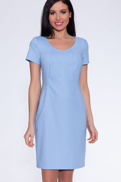 13228 Платье Голубой