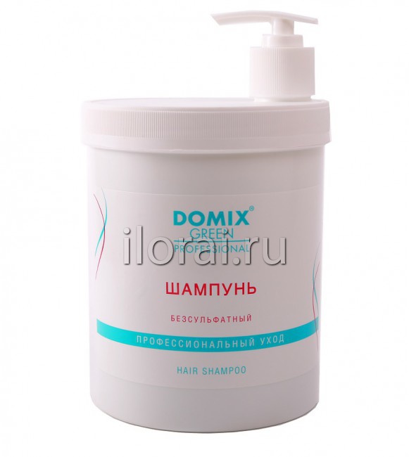 Шампунь для волос "Безсульфатный" 1000 мл Domix Professional